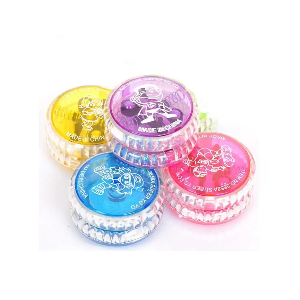 Plastic Luminescent Gift Classic Toy Hand-Eye Development Yoyo LED Flashing