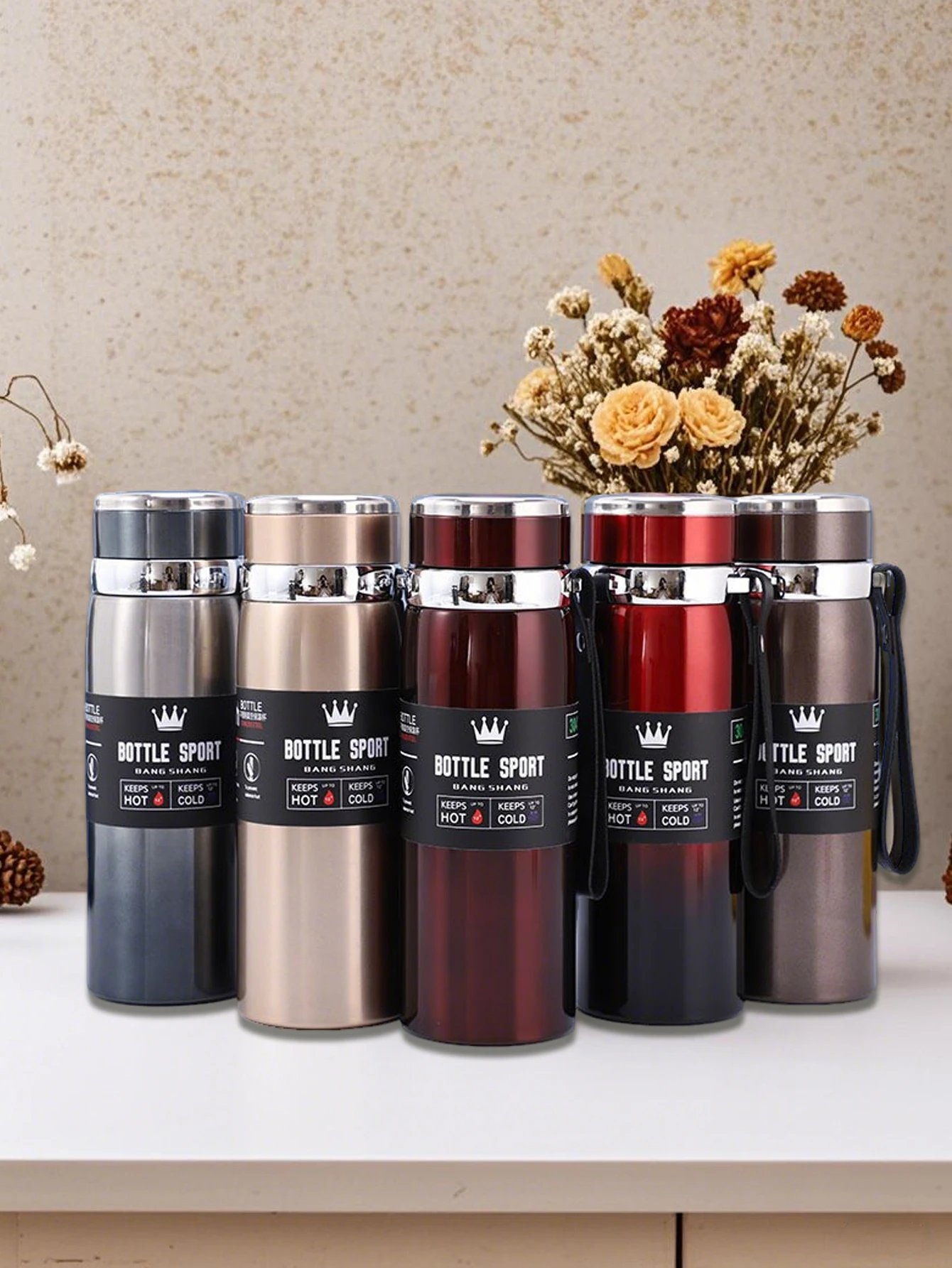 كوب معزول ستانلس ستيل 1لتر