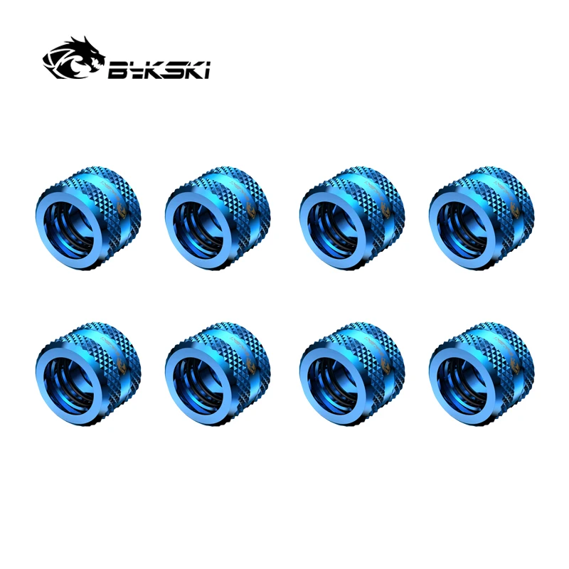 Uso Duro do Encaixe g1 do Cobre da Compressão da Mão de Od12 mm Od14 mm Od16 mm do Tubo de Bykski para o Tubo Acrílico da Rigidez de Pmma Petg - Imagem 2