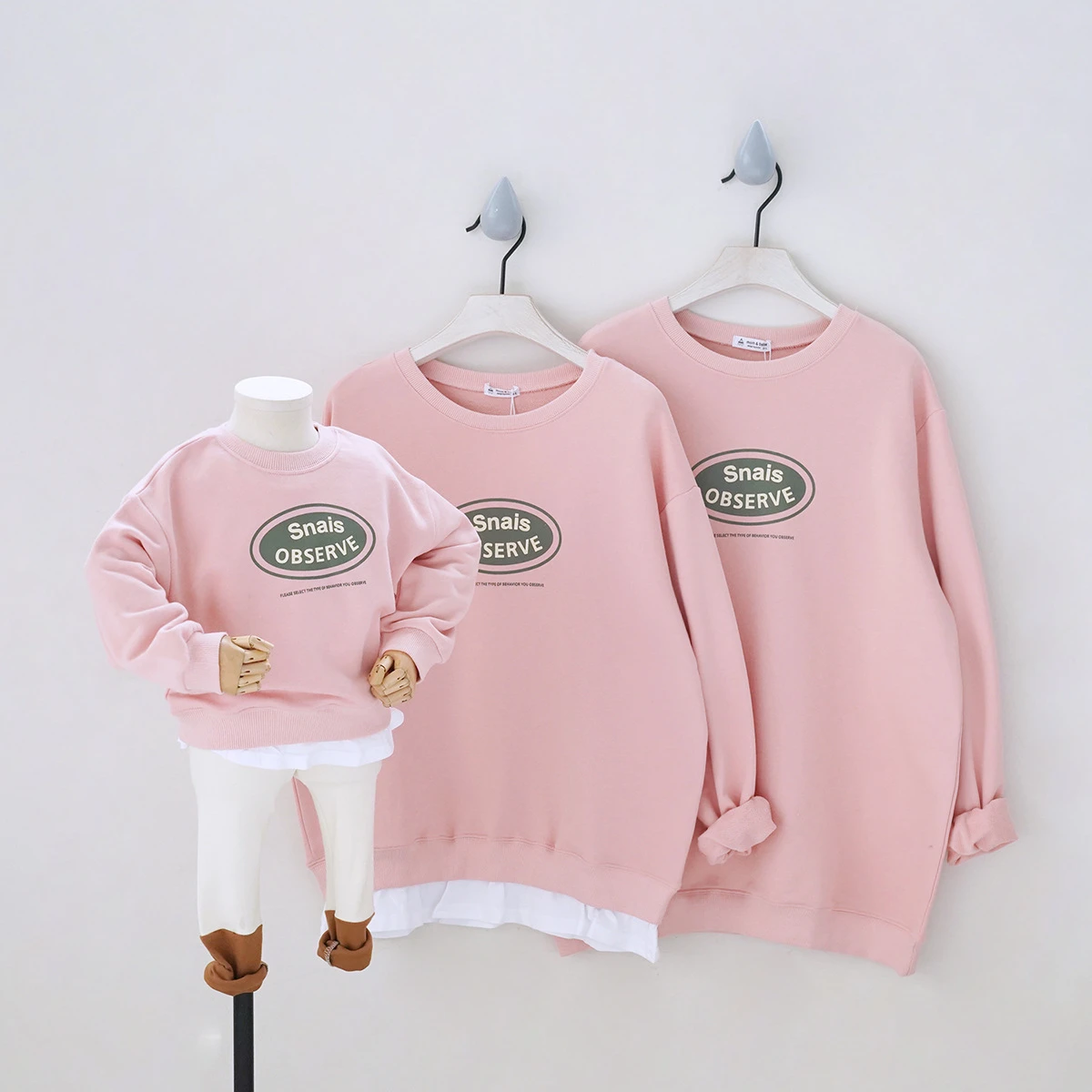 Sudaderas capucha para padres e hijos, ropa de aspecto familiar, para bebés|Trajes iguales de familia| - AliExpress