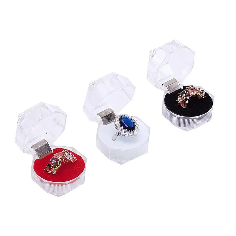 Fashion Velet Jewelry Display Organizer Box Tray Holder Ring