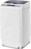 Full-Automatic Wash Machine Portable Compact 1.34 Cu.ft Laundry Washer Spin with Drain Pump 10 programs 8 Water Level Selections 1