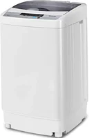 Full-Automatic Wash Machine Portable Compact 1.34 Cu.ft Laundry Washer Spin with Drain Pump 10 programs 8 Water Level Selections 1