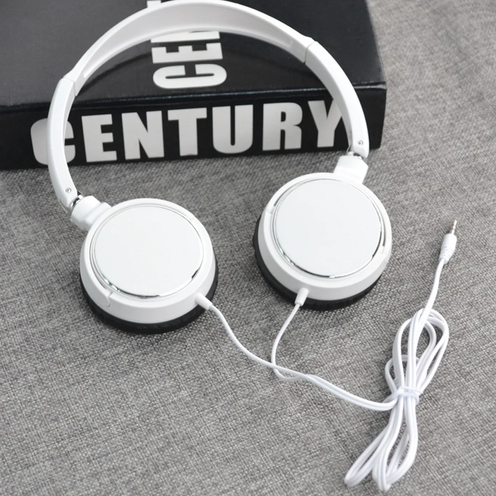 Enhanced HiFi Stereo Over-Ear Wired Headphones with 3D Surround Sound and Deep Bass