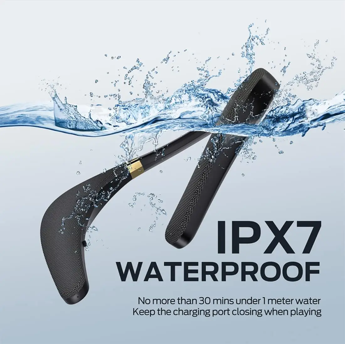 モンスター-Bluetooth付きワイヤレススピーカー,ネックレスサウンド