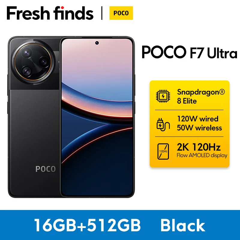ワールドプレミア】POCO F7 Ultra グローバル版スマートフォン