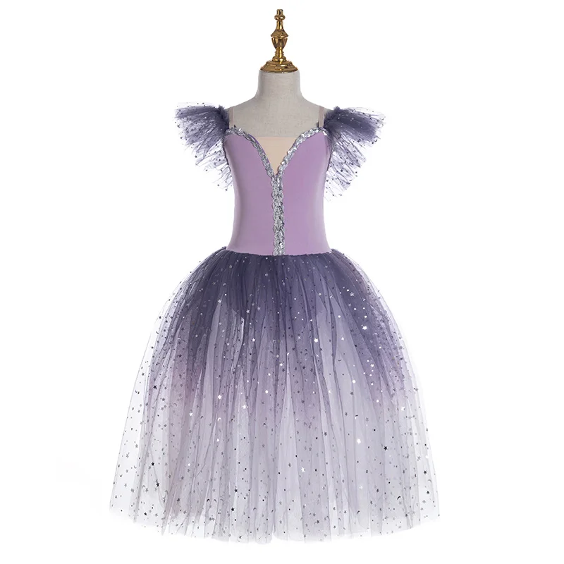 

2022 New Girls Ballet Dance Skirt Children's Professional Ballet Costume Performance TUTU Skirt women long tutu skirt