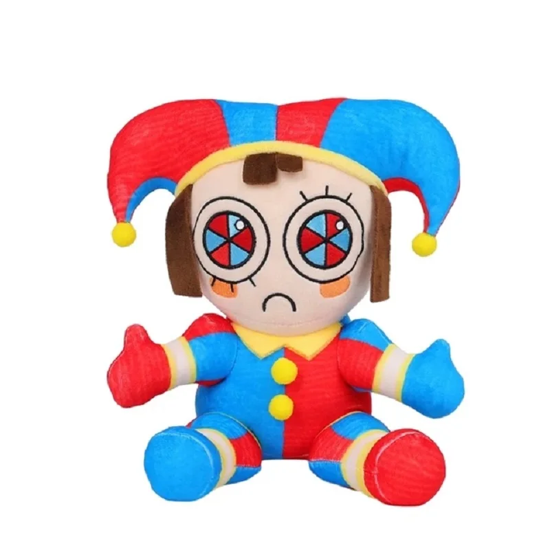 The Amazing Digital Circus Plush Kawaii Pomni Jax Plush Doll Stuffed Joker Pillow Manga Anime Christmas Gift Toys