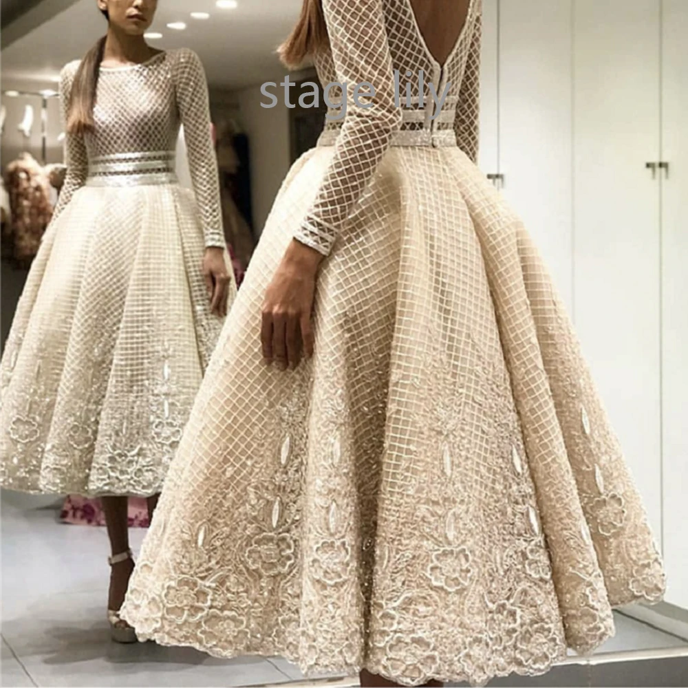 Elegant Beige Color Lace Cross Criss 