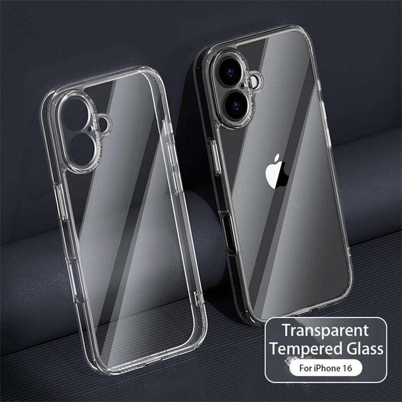 Cristal Templado IPhone XR Funda Trasera Rígida Con Espejo Para IPhone 13, 12, 11, 14, 15, XS, Etc. - A Prueba De Golpes, Multicolor Funda Rígida Espejo Antigolpes IPhone 12 13 14 15 16