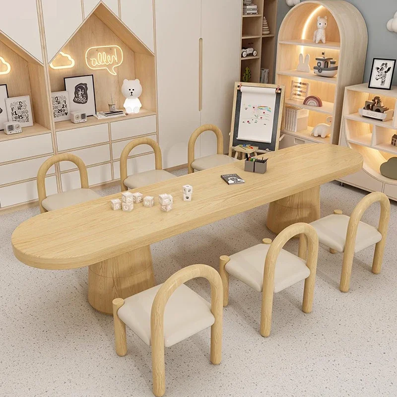 Kids Furniture Children Table Desk Chair Study Tables Room Classroom Student Children's Child Set Mesinha Infantil School Small