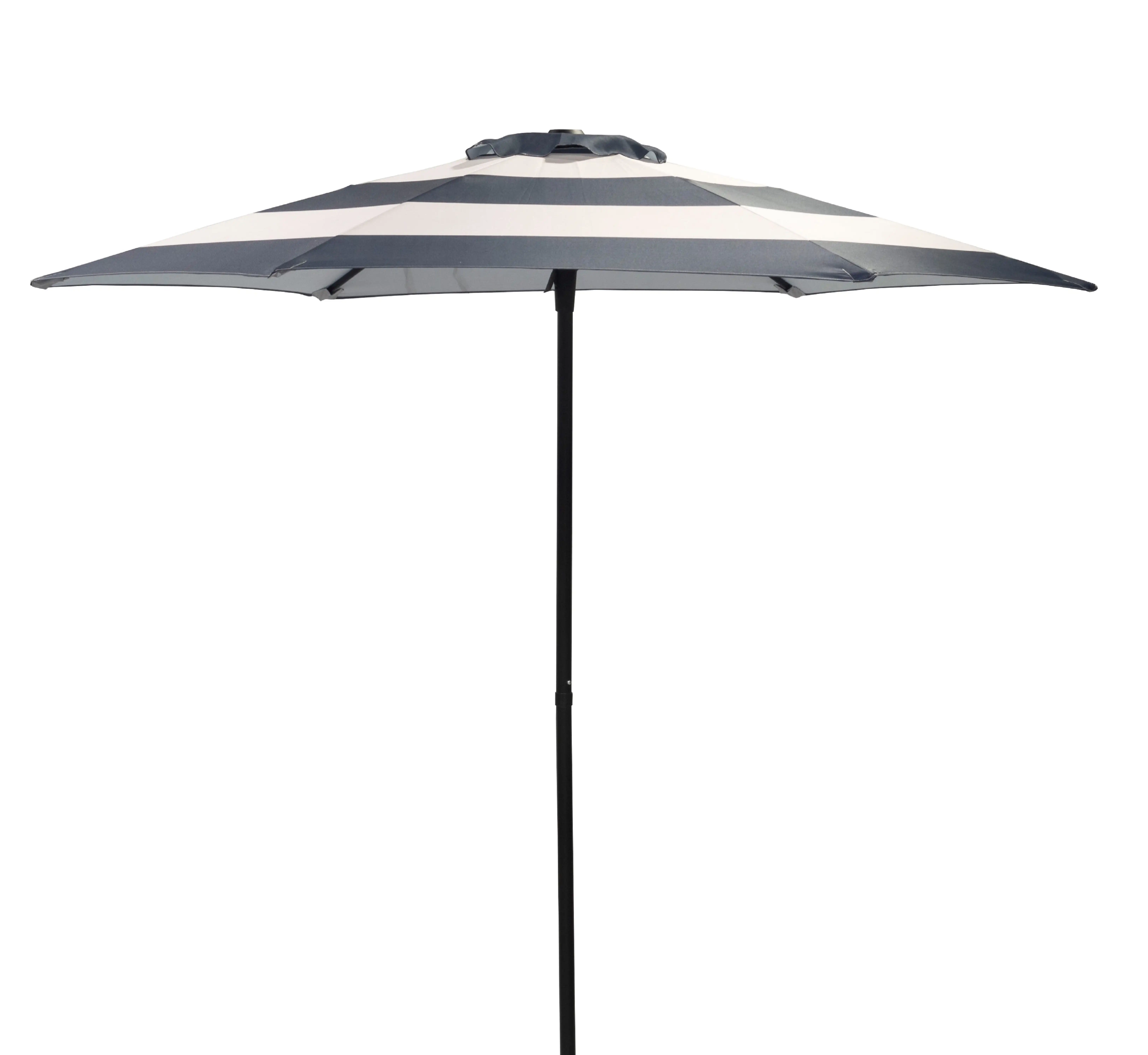 

Donglin 7.5ft Outdoor Market Patio Umbrella w/ Push Button Tilt, Striped Patio Umbrella