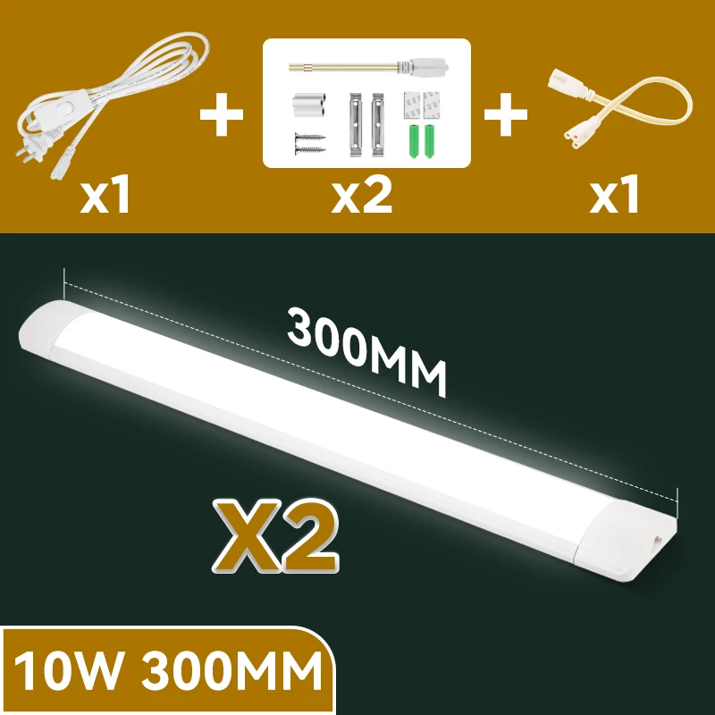 LED Wall Lamp Indoor Lighting 10W 20W Led Lights For Home Led Tube Bar Wall Light Bedroom Kitchen Closet Dressing Table 220V led wall lamp Wall Lamps