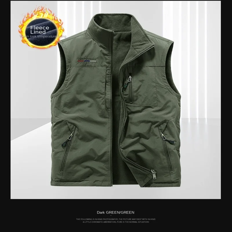 Motorcyclist Vest Hunting Gilet Men Heated Vests Men's Winter Tactical Military Self Heating Fishing Clothing Camping MAN Coats