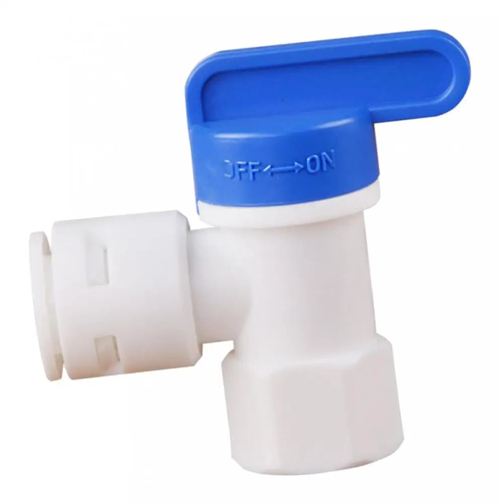 Premium Water Purifier RO Filter System Tank Ball Valve --- ID 1/4 inch to 3/8
