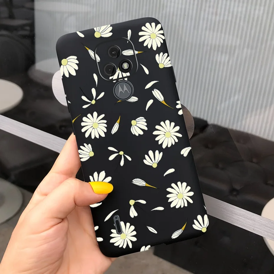 Sunflower Daisy Pattern Soft Silicon Phone Case