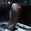 My Good Car  Leather Car Gear Head Shift Knob Protection Cover Case For Chevrolet Chevy Equinox 2016-2021 5