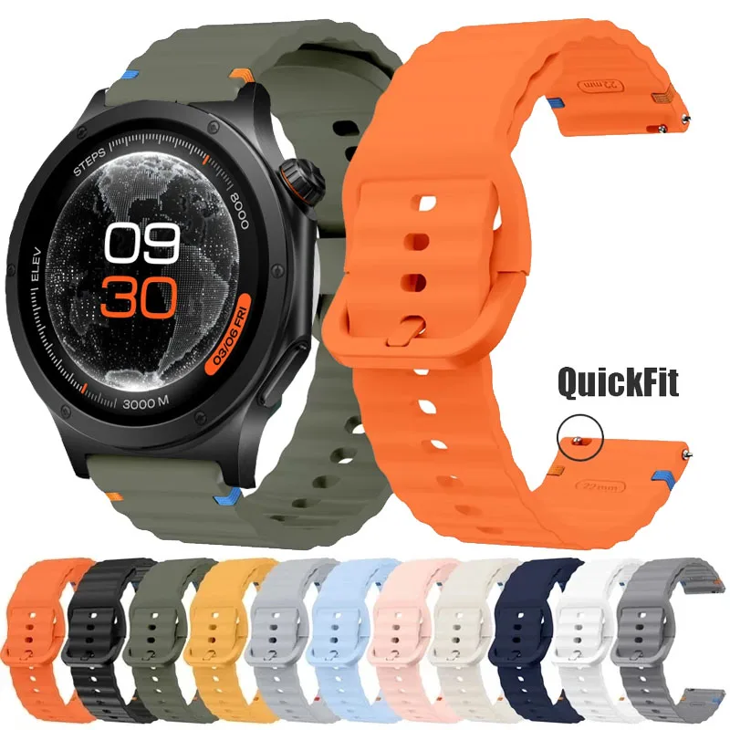 Premium Universal 18mm 22mm Smartwatch Strap Bracelet Wristband