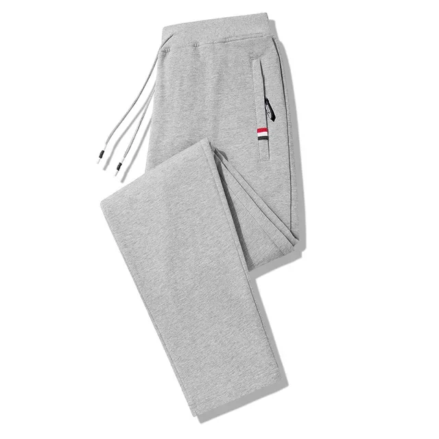 Men Fitness Sportswear Autumn Pants Tracksuit Elastic Waist Sweatpants Cotton Trousers Loose Gyms Jogger Track Pants Mens M- 8XL 6