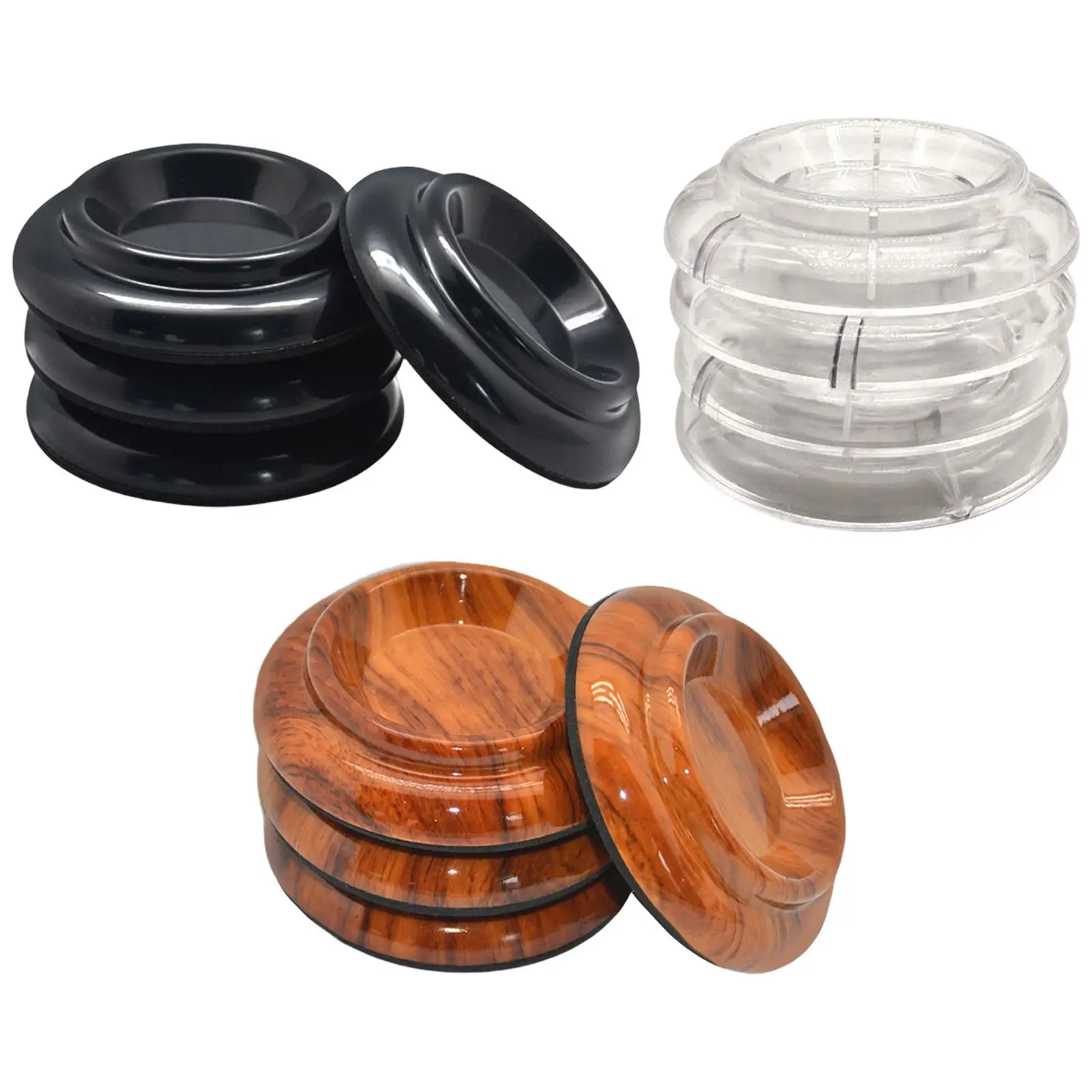 4x Piano Caster Cups Grand Piano Caster Cups Durable for Upright Piano