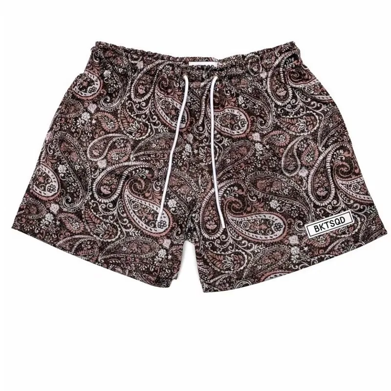 Summer Mesh Brand Basketball Shorts Men Quick Drying Loose Sports short pants BUCKETSQ fashion Trend Sweatpants Running shorts 3