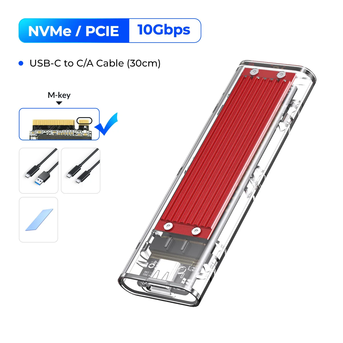 NVME - 10Gbps Red