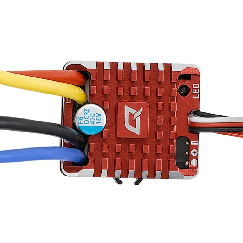 Hobbywing QuicRun 110 1/8 WP Crawler Brush Brushed 80A 1080 Electronic Speed Controller