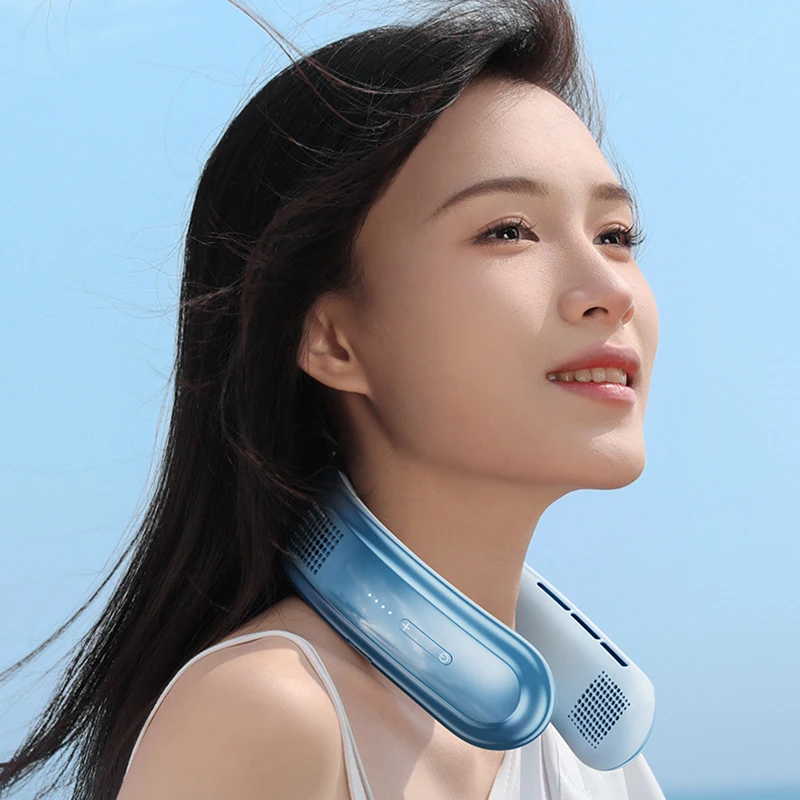 Portable Neck Fan 10000mAh Rechargeable Fan Mini 3-Speeds Large Wind Outdoor Silent Electric Ventilador for Home Camping Outdoor 6 Portable Neck Fan 10000mAh Rechargeable Fan Mini 3-Speeds Large Wind Outdoor Silent Electric Ventilador for Home Camping Outdoor 6