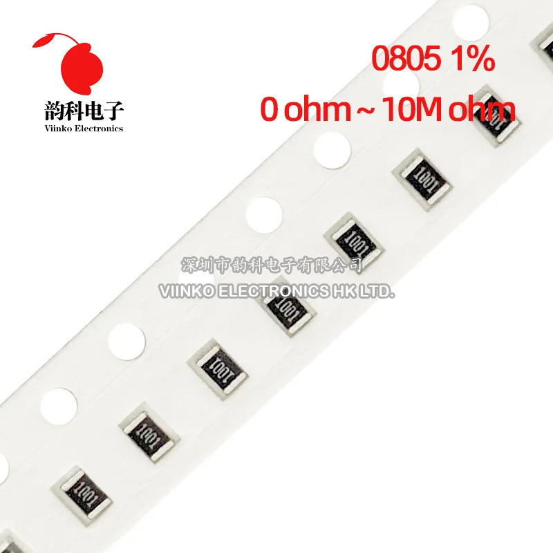 300pcs 1% 0805 SMD Resistor 0R-10M 1/8W 0 0.1 10 20 100 150 220 330 ohm 1K 2.2K 3.3K 10K 22K 47K 100K 1R 10R 100R 150R 220R 330R 1M smd resistor