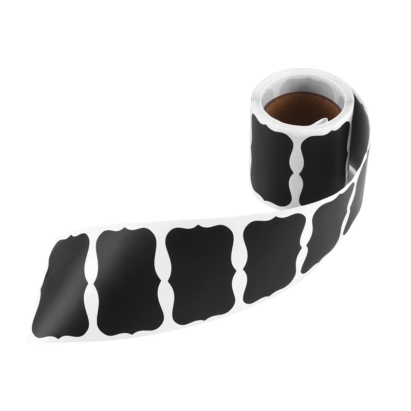 

Wavy Shape Chalkboard Labels ,Erasable Reusable Rectangle Blackboard Stickers With 1 Liquid Chalk Pen,150 Pieces
