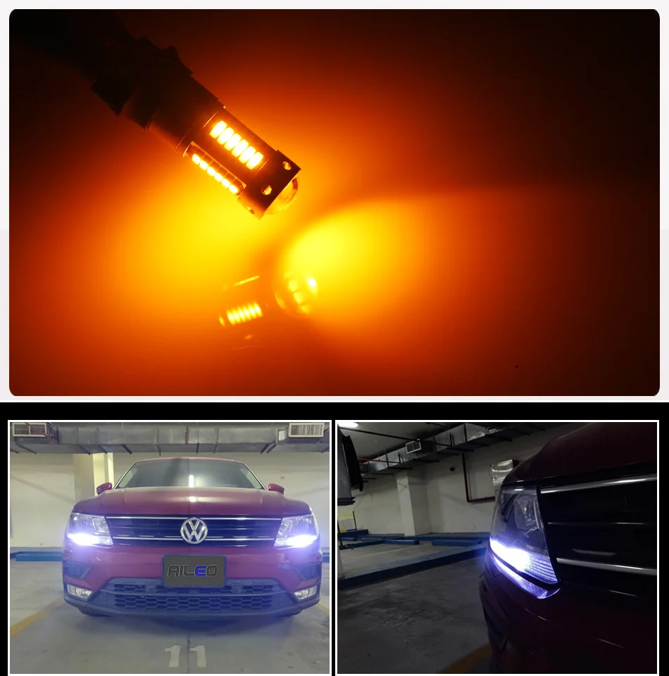 PWY24W PW24W LED , 30smd ĵ   õ, ְ , drl ڹ ̴ DRL ְ , 1 
