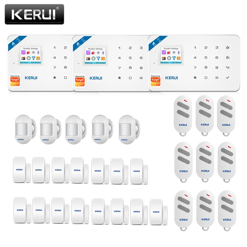 

Умная Система сигнализации KERUI W181 с поддержкой Wi-Fi и GSM