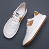 Trendy Spring Autumn Men's Leather Clown Shoes 2023 Casual Fashion Sports Shoes With Thick Sole Anti-Slip Breathable Rubber Uppe 4