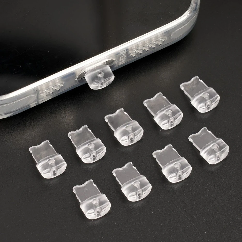 Universal DIY Transparent Anti-Dust Protector Caps