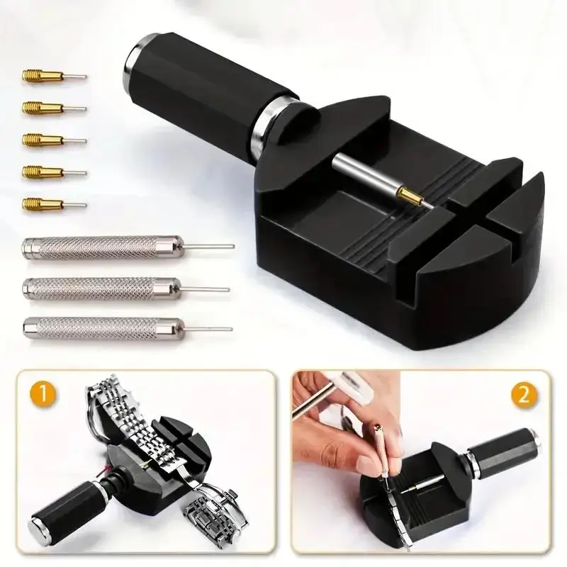 11-Piece Watch Band Adjustment and Repair Toolkit