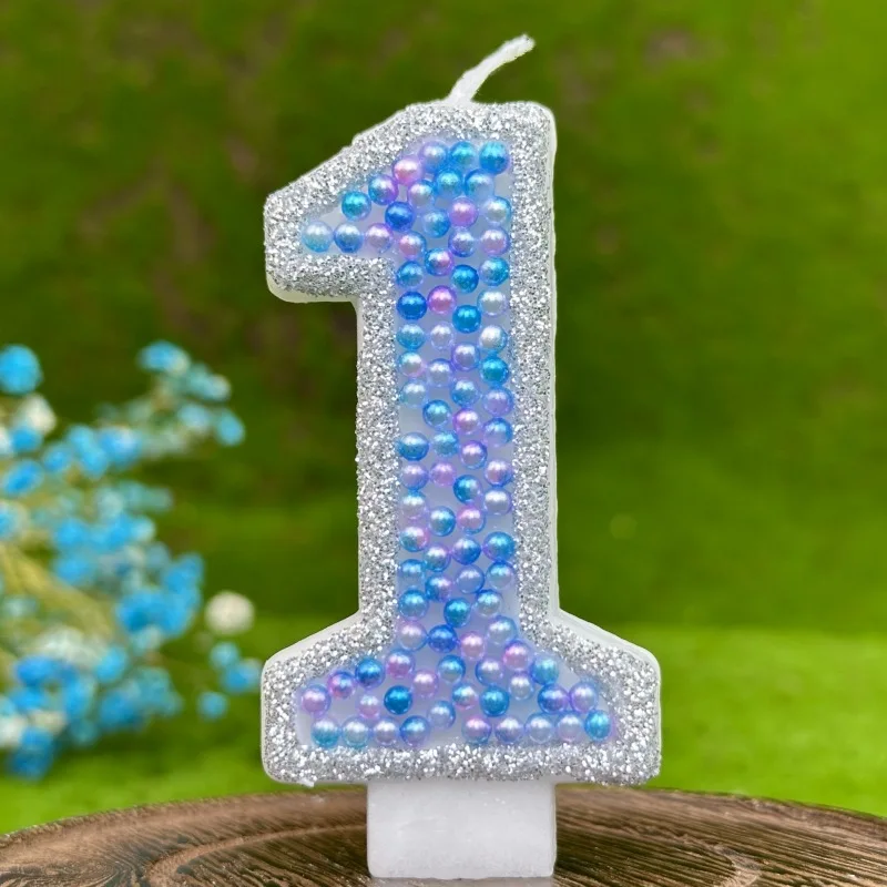 Creativo buon compleanno numero colori candela candele numeri di compleanno deco