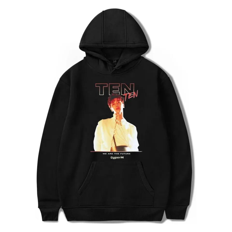 Super M-kpop Wool Sweatshirts for Men and Women, Popular Sweatshirt, Fashion Streetwear, Hip Hop Sweatshirt, Tops for Fans,