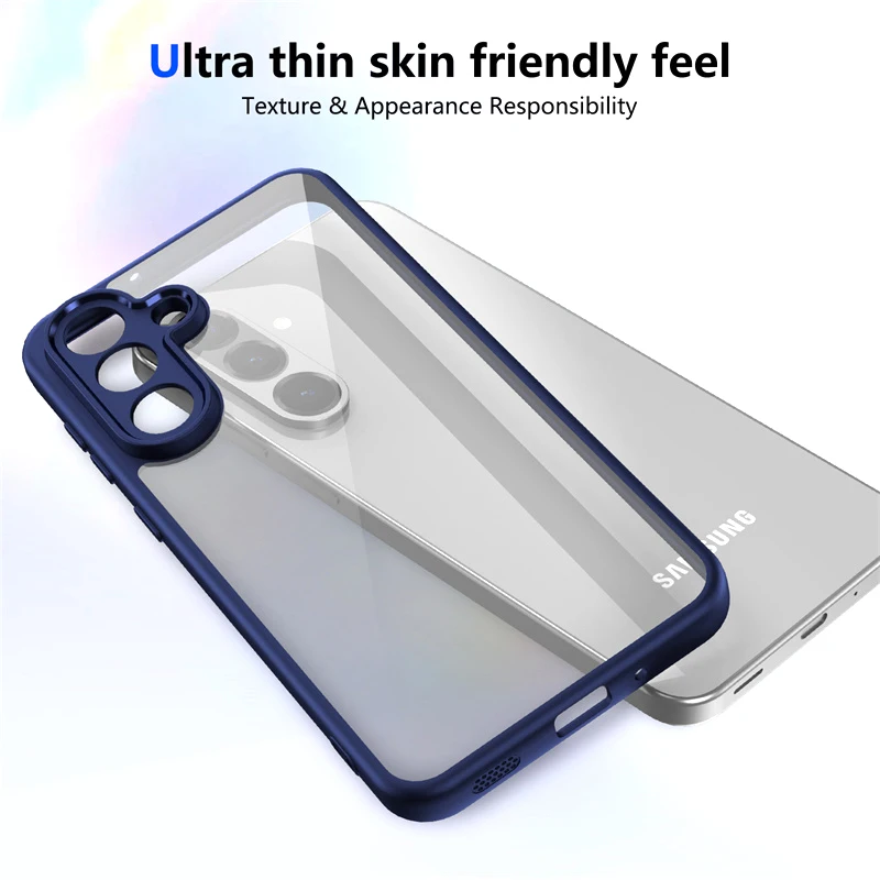 Crystal Clear Anti-Fall TPU Phone Case - Transparent Protection Cover
