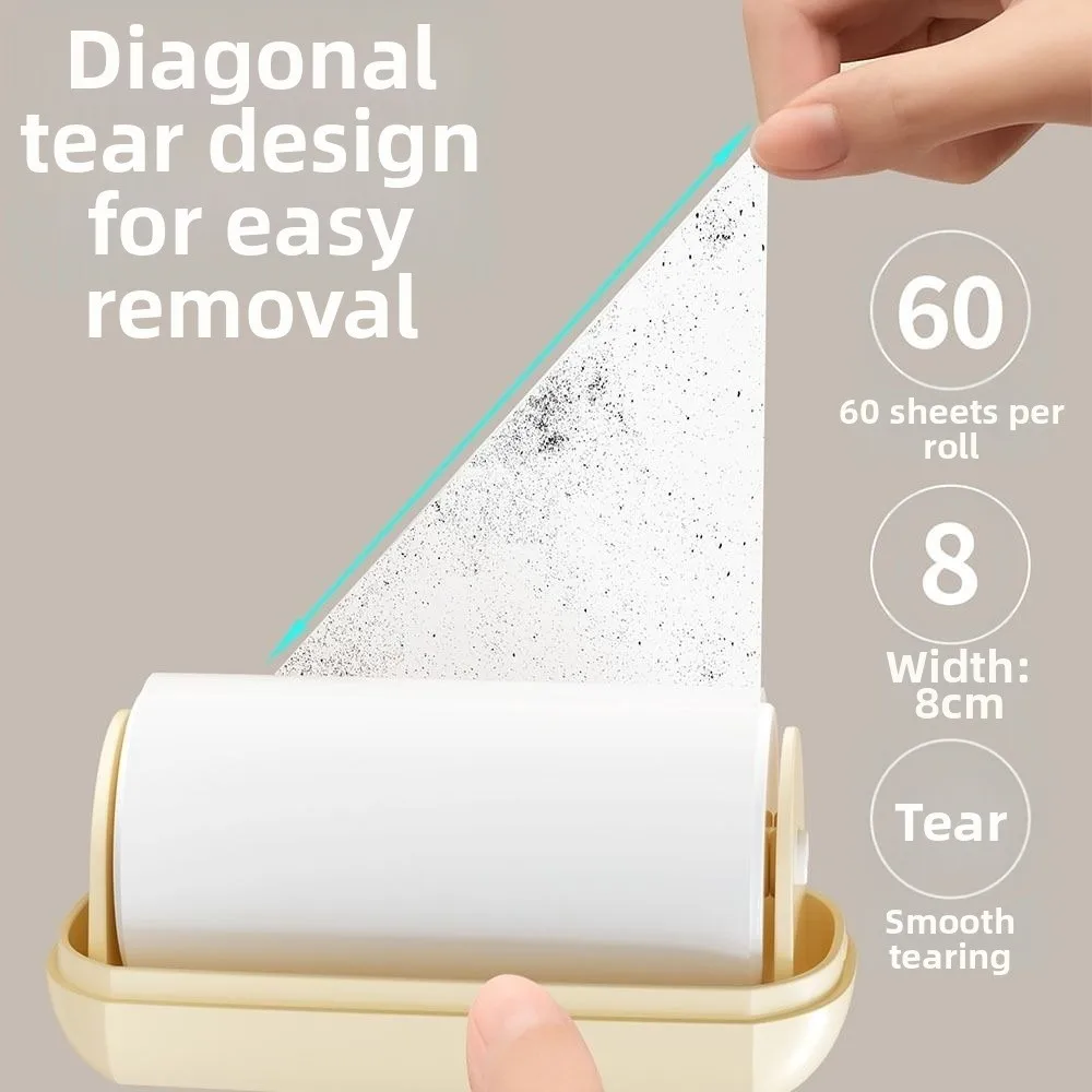 Reusable Pet Hair Remover Brush for Clothes and Furniture