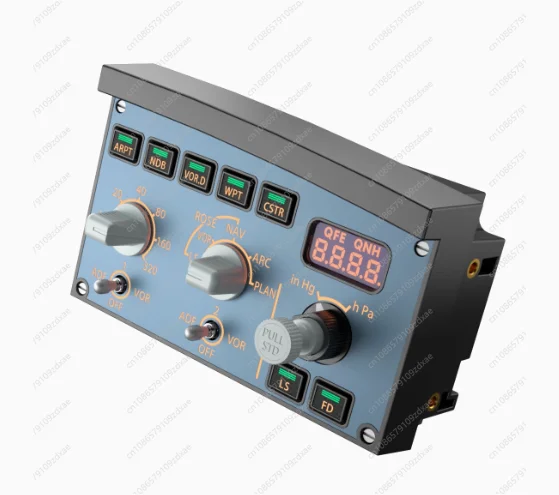 Full-scale simulation of the Airbus A320 EFIS control panel with X-Plane MSFS support