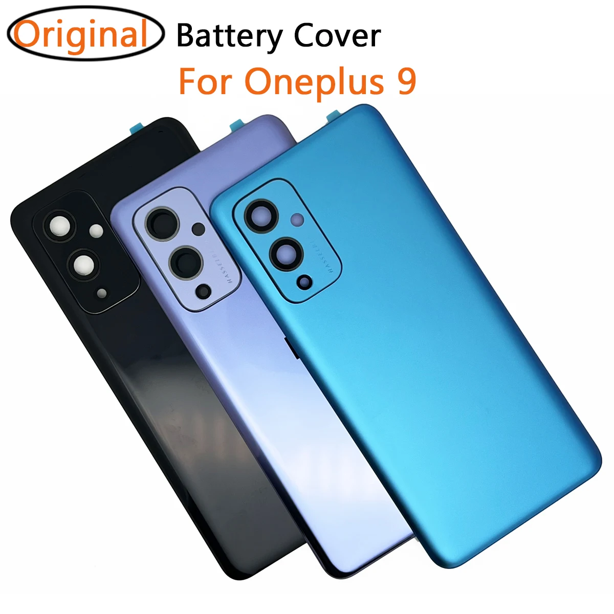 

100% Original Replacement Back Case Housing For OnePlus 9 Rear Battery Cover Door Glass With Camera Lens