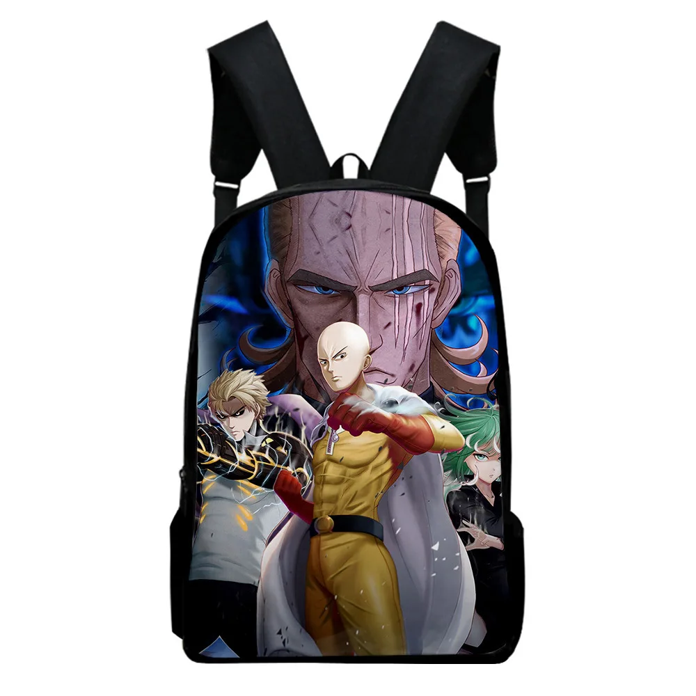 

Популярные Новые рюкзаки для ноутбука ONE PUNCH-MAN, школьные ранцы для учеников, водонепроницаемые Рюкзаки из ткани Оксфорд с 3D-принтом для мальчиков и девочек для ноутбука