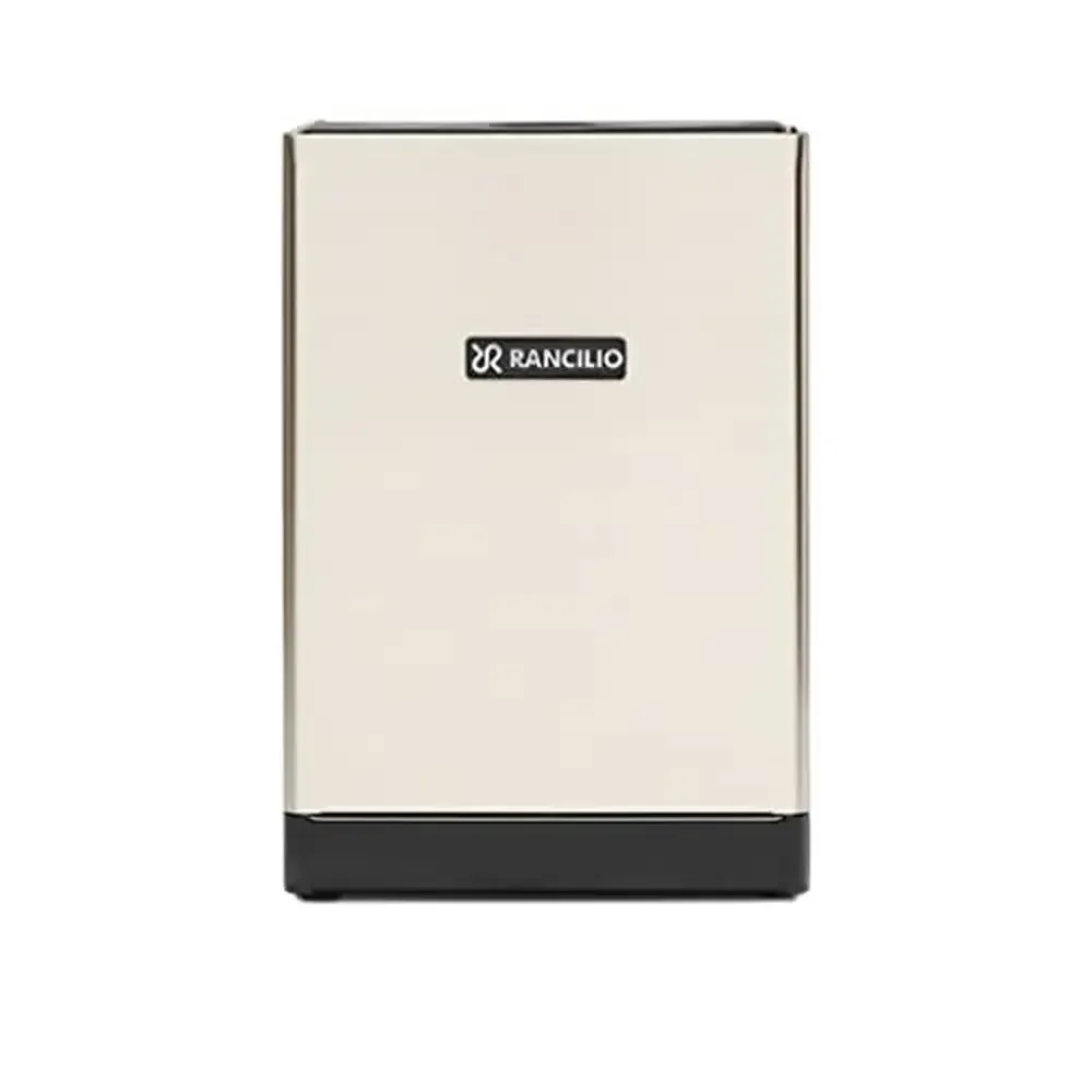 Espresso Machine Brass Boiler Steel Case Professional Compact ABS 1100W Button Control 9.5x11x13 inch Black 4
