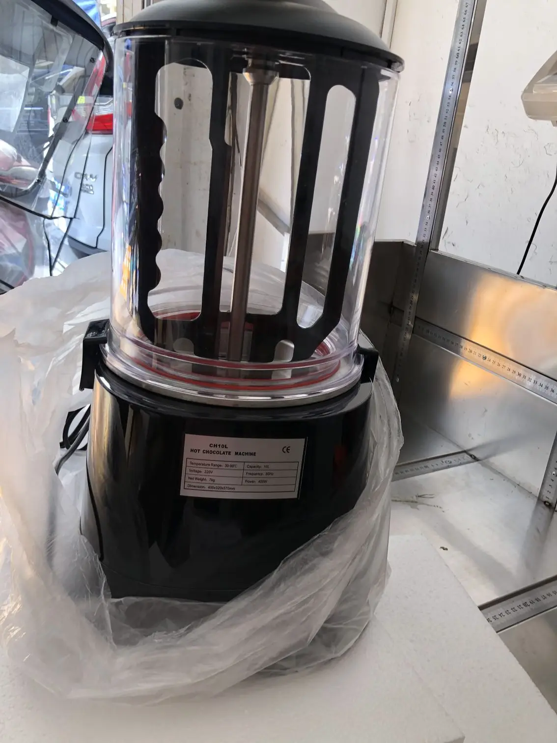 10L Commercial Hot Chocolate Machine Electric Drinking Chocolates Milk Tea Soy Bean Coffee Wine Beverage Container Appliance 3