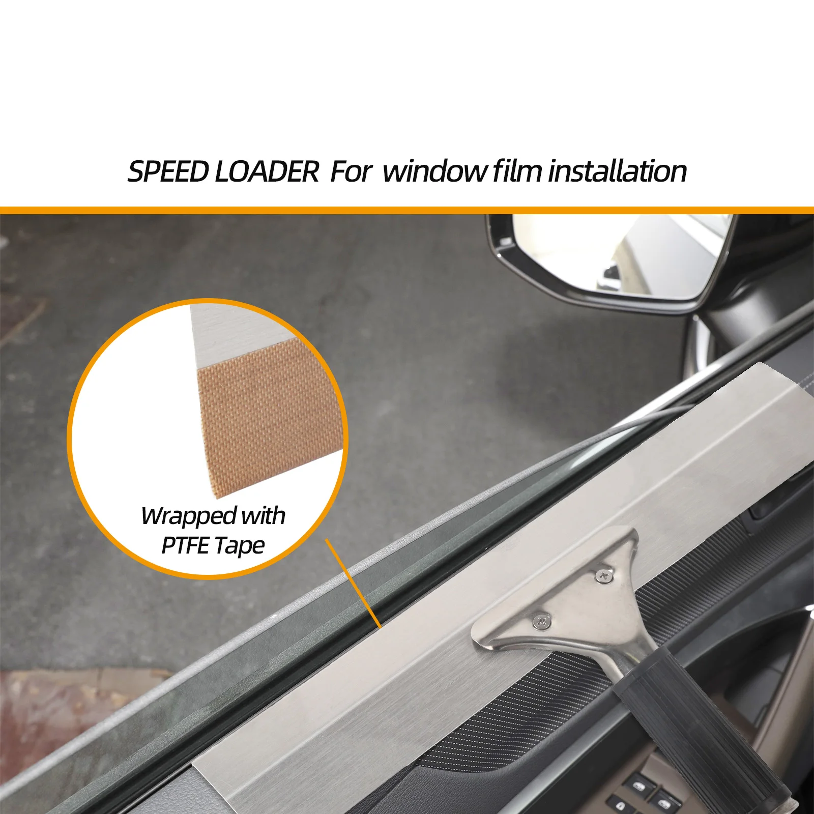 6.5/13 Inch Scraper Handle Window Tinting Film Install Tool Vinyl Paint Pasting Scraper Handle Window Film Installation 6