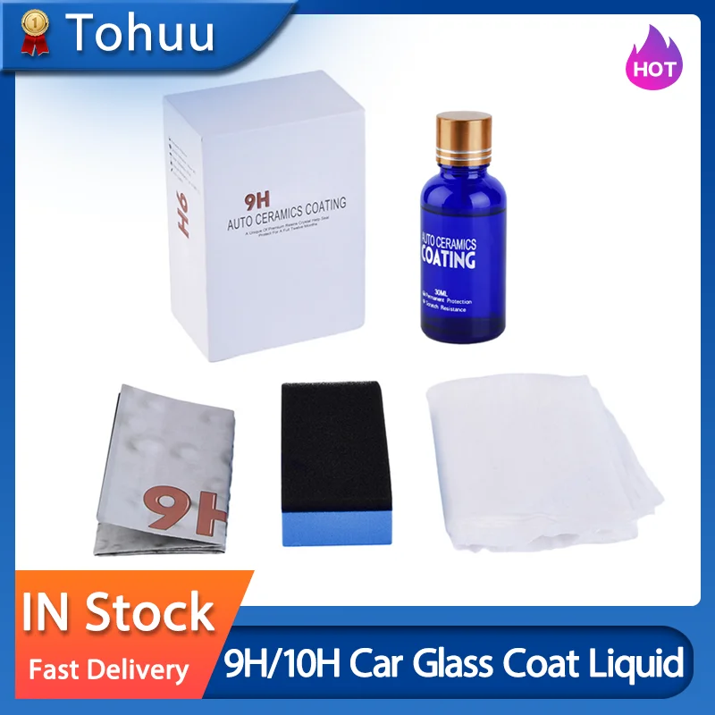 9H/10HCar Glass Coating Anti-scratch Liquid Motorcycle Paint Car Anti-scratch Polish Car Liquid Ceramic Coat