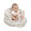 Inflatable Baby Sofa for Babies 3 Months & Up,Children Inflatable Sofa,Baby Seats for Infants, Blow Up with Built in Air Pump 3