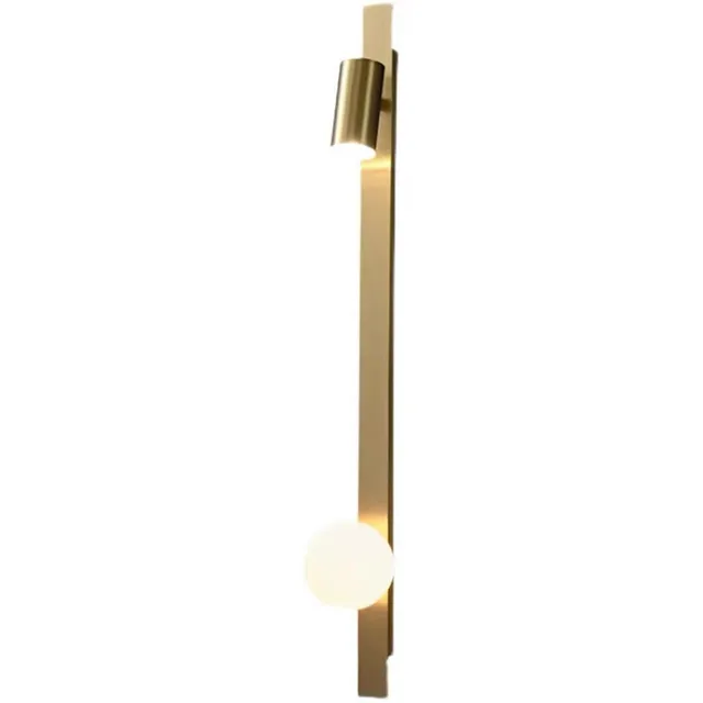 Minimalist Nordic LED Copper Wall Lamp 2
