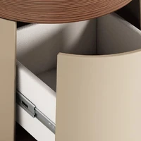 Design créatif petite Table De chevet tiroirs peu encombrants rangement Table De chevet Unique à la mode Mesa De Noche meubles De chambre 4