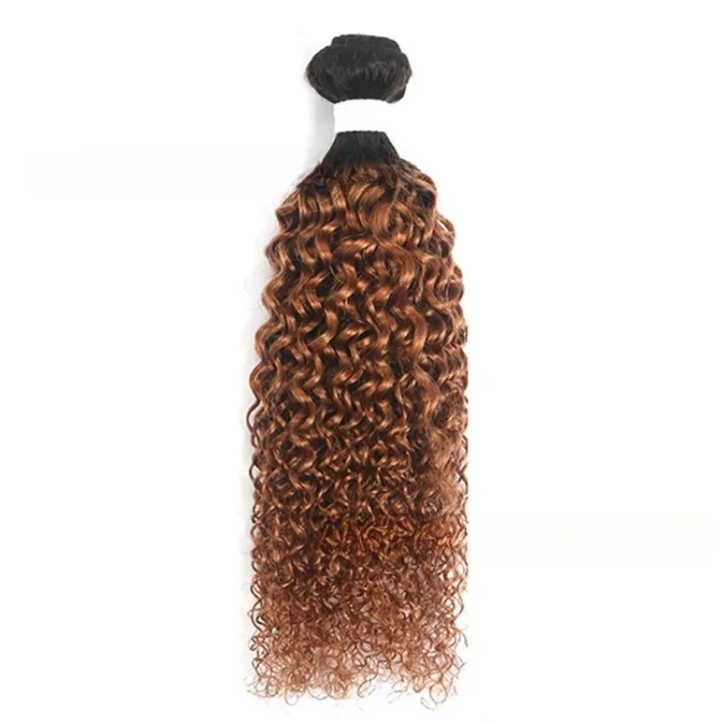 1B/30# Straight/wave Body/deep Wave/water Wave/kinky Curly Human Hair Weaving Bundle/1pc 8-30 Inch Double Weft Hair Extensions 4